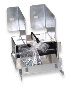 Idler roller for egg belt rh conic E115 w/bracket